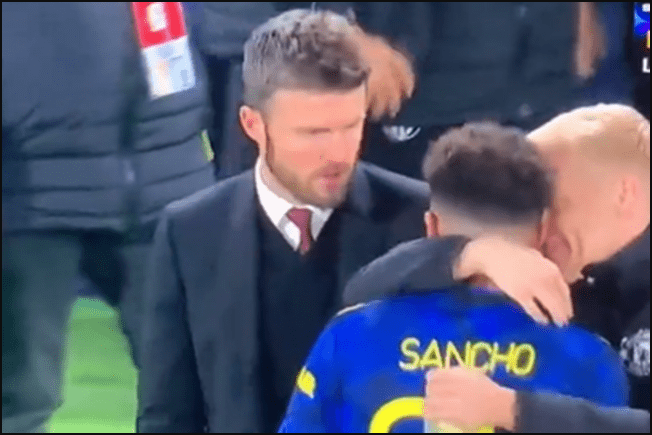 Donny van de Beek and Jadon Sancho moment spotted on camera proves Manchester United fans right