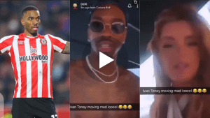VIDEO Liverpool linked Ivan Toney caught Up in a Storm of Scene as he slanders current club Brentford