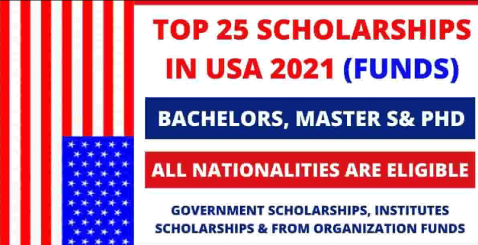Top 25 Funded International Student Scholarships in the USA