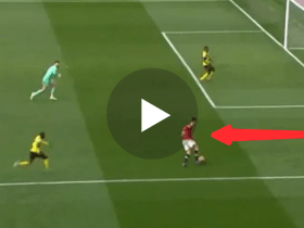 Video: One of the major chances Fernandes and Ronaldo missed for Man United to open scoring v Watford