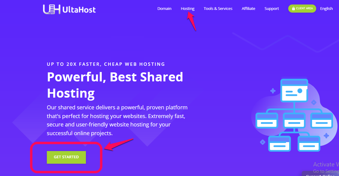How to purchase Ultahost Hosting Plans
