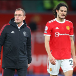 It has been revealed who will play for Man United against Man Cit Edinson Cavani and Scott McTominay.
