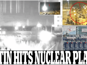 Putin Hits Largest Nuclear Plant, Fires Ukrainian Civilians Protecting It (video)