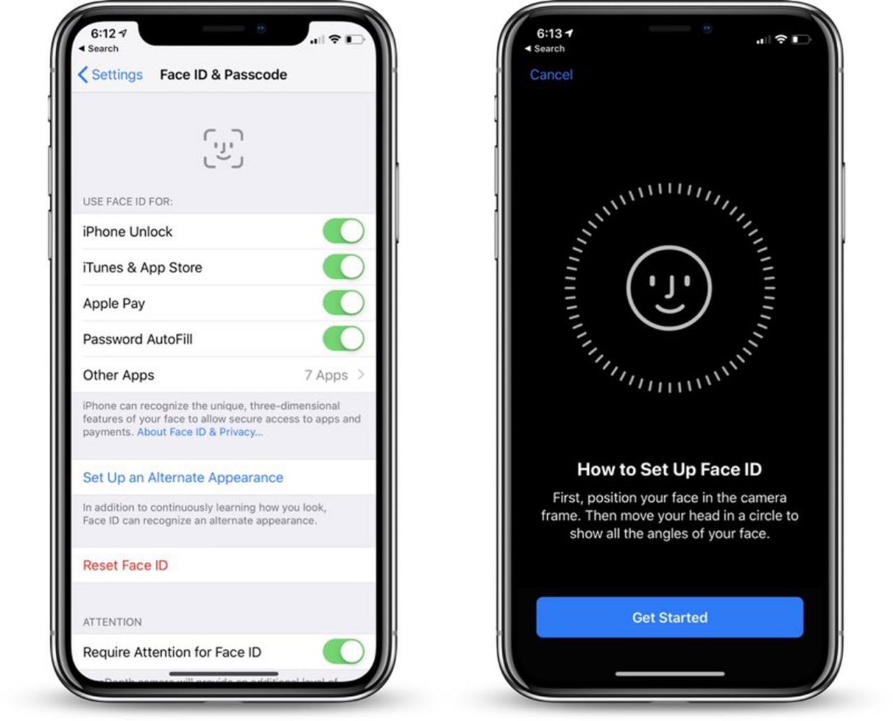 HOW TO SET UP AND USE FACE ID TO PROTECT YOUR Tablet OR IPHONES